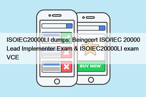 ISOIEC20000LI dumps: Beingcert ISO/IEC 20000 Lead Implementer Exam ...